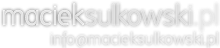 info@macieksulkowski.pl